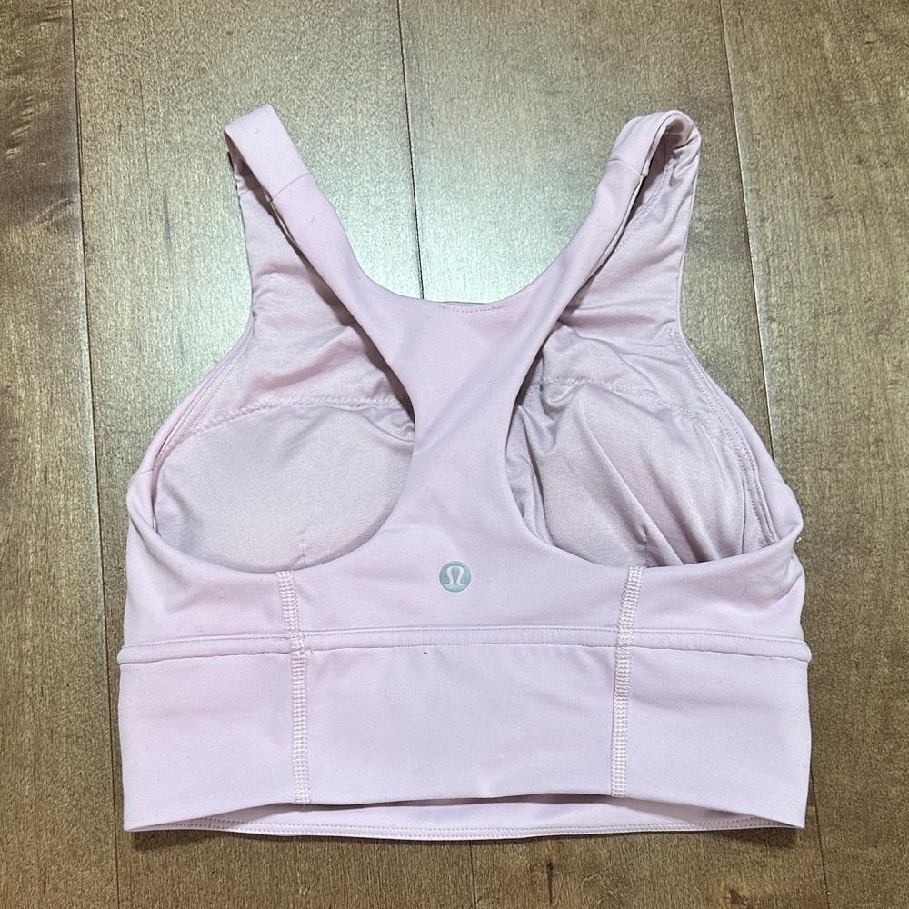 lululemon athletica Pale Pink Racerback Sports Bra